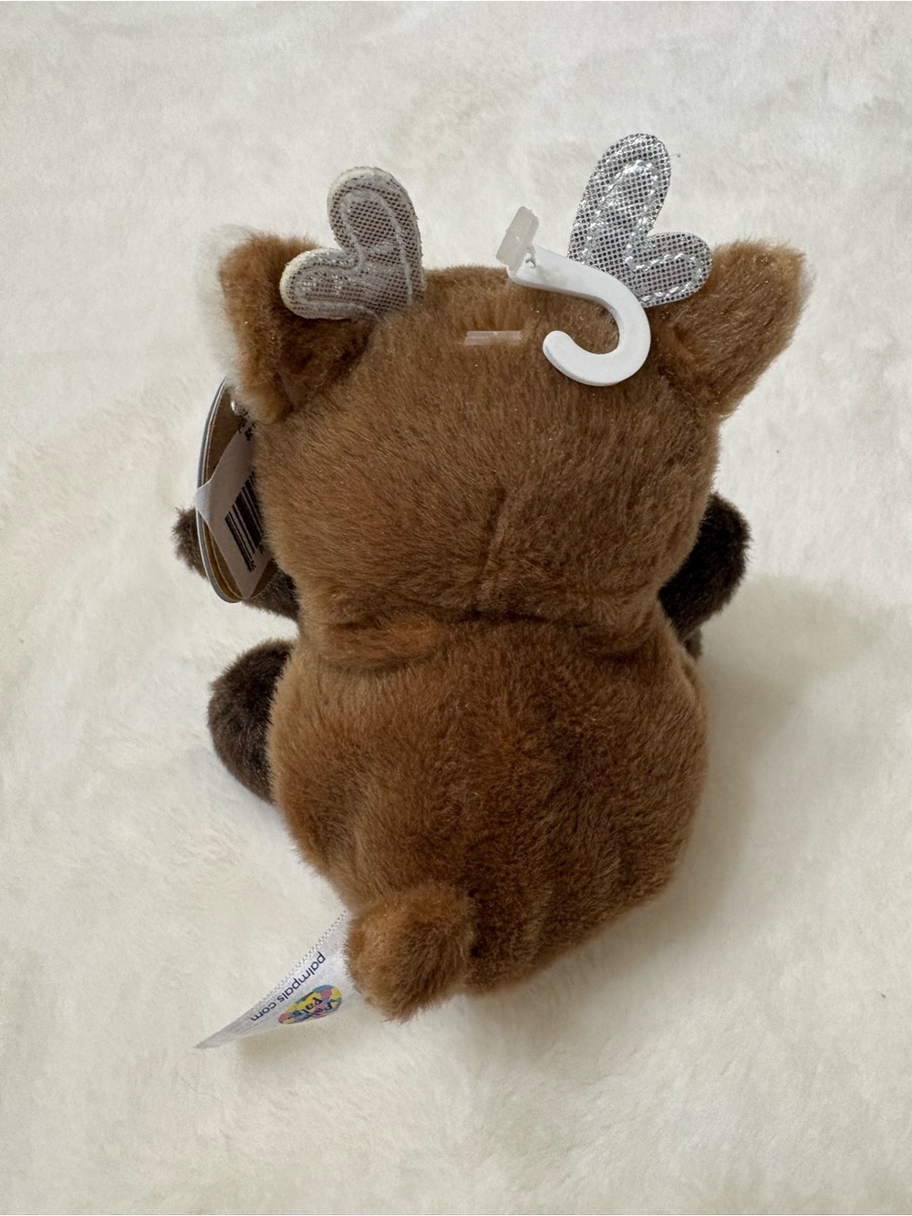 Palm Pals Dash Reindeer Plush NWT Aurora World 5” rare toy Stuffed plushie - Picture 3 of 6